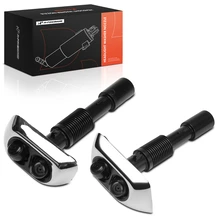 2 Pcs Front Headlight Washer Nozzle for 1995 1997-2001 BMW 740i
