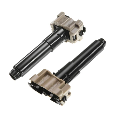 2 Pcs Front Headlight Washer Nozzle