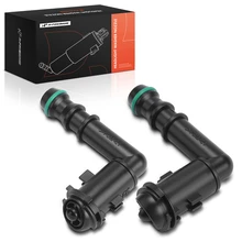 2 Pcs Front Headlight Headlamp Washer Nozzle Jet for 2008-2009 Cadillac CTS