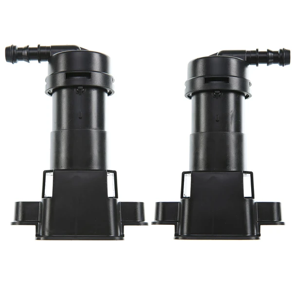 2 Pcs Front Headlight Washer Nozzle for 2002-2005 Audi A4