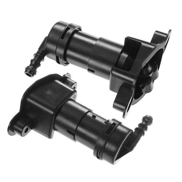 2 Pcs Front Headlight Washer Nozzle for 2006-2009 Audi A4