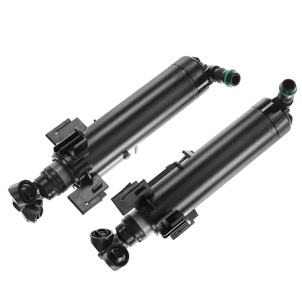 2 Pcs Front Headlight Washer Nozzle for 2009-2012 Audi A4