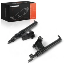 2 Pcs Front Headlight Washer Nozzle Sprayer Jet for 2010-2011 Volvo V50