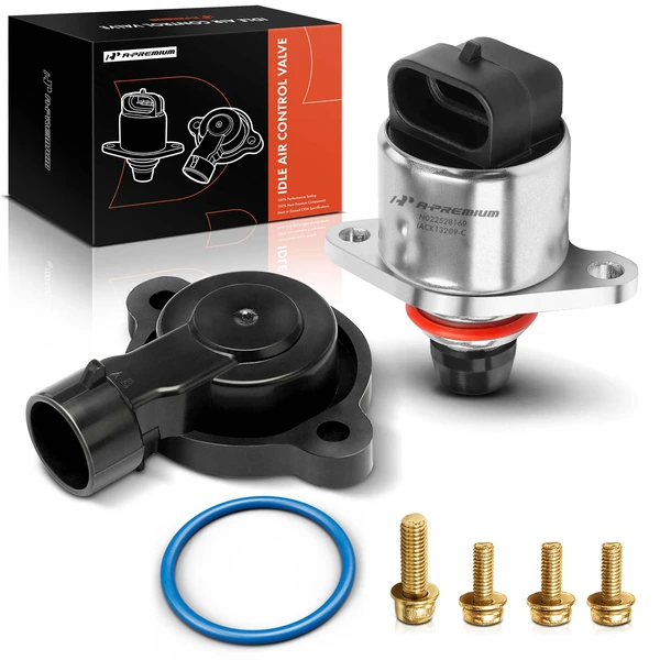 2 Pcs Idle Air Control Valve & Throttle Position Sensor Set for 1996-2005 GMC Safari