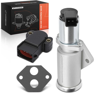 2 Pcs Idle Air Control Valve & Throttle Position Sensor Set