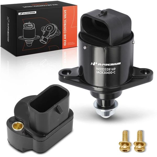 2 Pcs Idle Air Control Valve and Throttle Position Sensors for Jeep Grand Cherokee