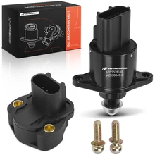 2 Pcs Idle Air Control Valve & Throttle Position Sensor Set for Dodge Jeep Liberty
