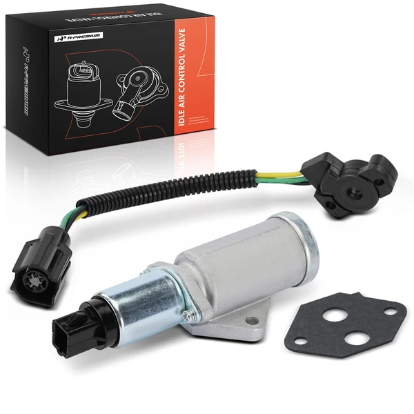2 Pcs Idle Air Control Valve & Throttle Position Sensor Set for Ford F-150 F-250