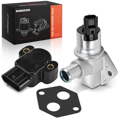 2 Pcs Idle Air Control Valve & Throttle Position Sensor Set