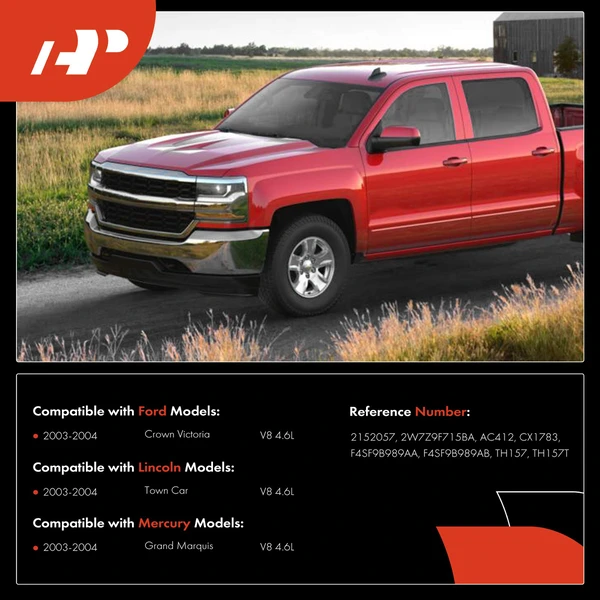 2 Pcs Idle Air Control Valve & Throttle Position Sensor Set for Ford Crown Victoria