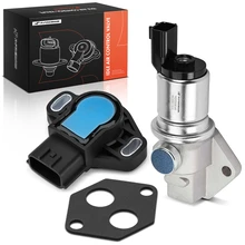 2 Pcs Idle Air Control Valve & Throttle Position Sensor Set