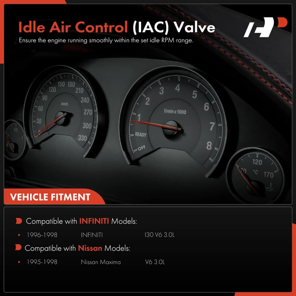 Idle Air Control Valve for Nissan Maxima 1995-1998 INFINITI I30 V6 3.0L