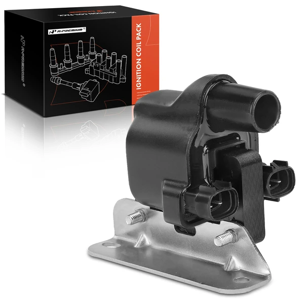 One Set-Pc Ignition Coil 4-Blade Terminal Rectangular A-Premium APIC0717