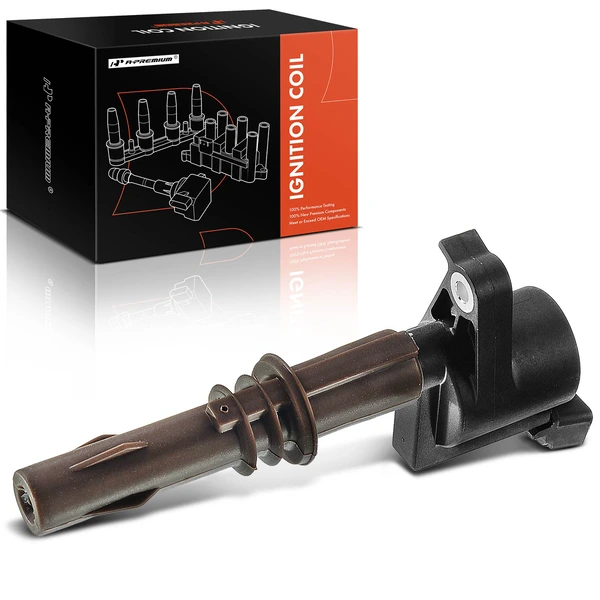 One Set-Pc Ignition Coil 2-Blade Terminal Rectangular A-Premium APIC0117