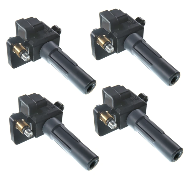 2002 Subaru Impreza A Set of 4-Pc Ignition Coil 3-Blade Terminal Rectangular A-Premium IC0082