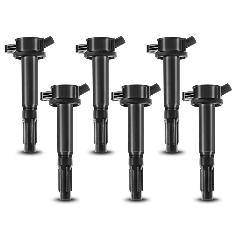2009-2011 Mercury Mariner 6-Pc Ignition Coil 2-Blade Terminal Rectangular A-Premium APIC0079