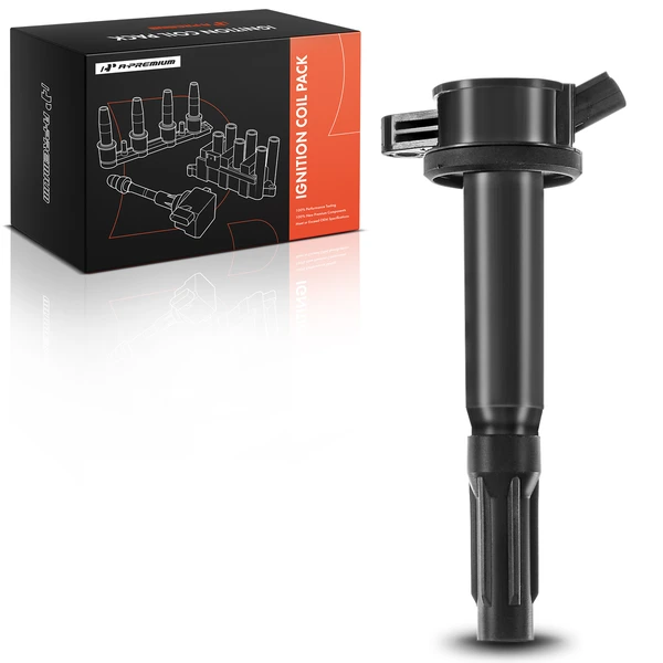 One Set-Pc Ignition Coil 2-Blade Terminal Rectangular A-Premium APIC0078