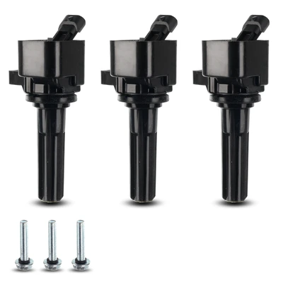 6 Pcs Ignition Coils with 3 Pins
