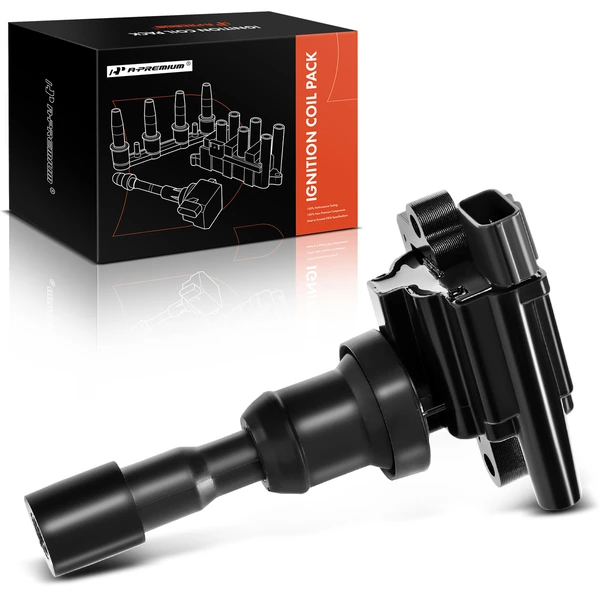 One Set-Pc Ignition Coil 3-Blade Terminal Rectangular A-Premium APIC0222