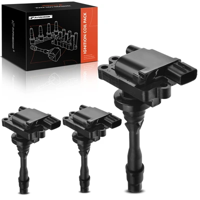 3 Pcs Ignition Coils with 3 Pins
