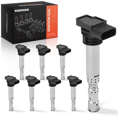 8 Pcs Ignition Coil 4-Blade Terminal 2002-2004 Volkswagen Passat A-Premium APIC1624