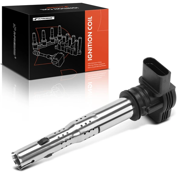 2013-2015 Audi A4 allroad One Set-Pc Ignition Coil 4-Blade Terminal Oval A-Premium IC0041