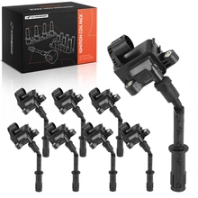 A Set of 8 Pieces Ignition Coil 4-Blade Terminal Round 2013-2016 Mercedes-Benz GL550 A-Premium APIC0455