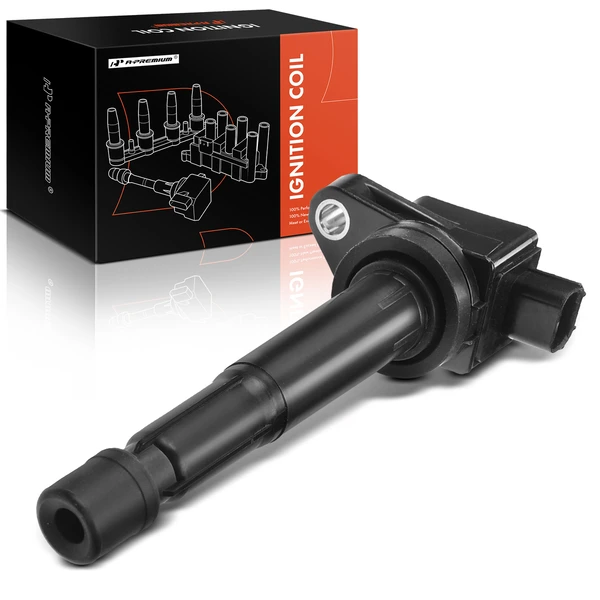 2009-2014 Acura TSX One Set-Pc Ignition Coil 3-Blade Terminal Round, Rectangular A-Premium APIC0438