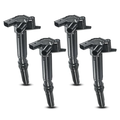 4 Pcs Ignition Coils with 2 Pins