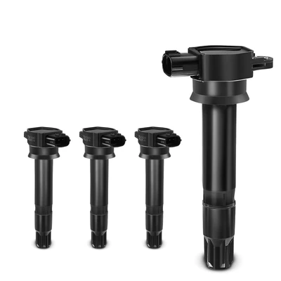 4 Pcs Ignition Coils with 2 Pins