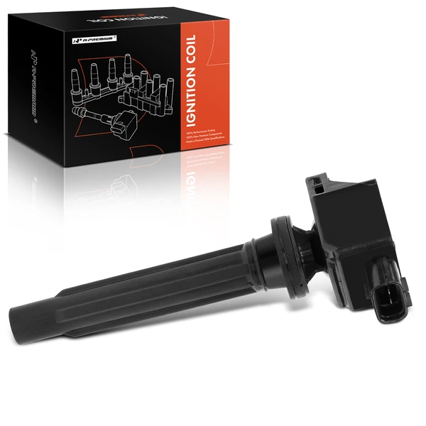 One Set-Pc Ignition Coil 3-Blade Terminal Rectangular A-Premium IC0045