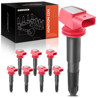 8 Pcs Ignition Coils with 4 Pins