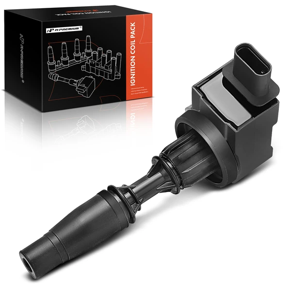 2017-2022 Chevrolet Colorado One Set-Pc Ignition Coil 4-Blade Terminal Oval A-Premium APIC0271