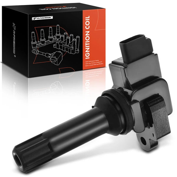 One Set-Pc Ignition Coil 3-Blade Terminal Rectangular A-Premium APIC0273
