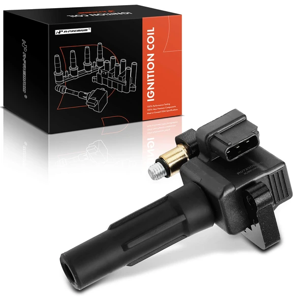 One Set-Pc Ignition Coil 3-Blade Terminal Rectangular A-Premium APIC0403