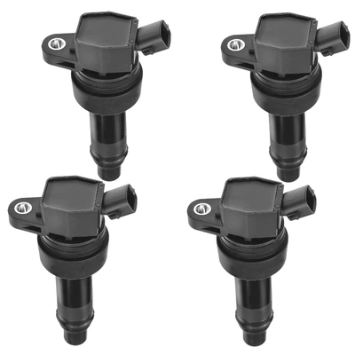 4 Pcs Ignition Coils with 2 Pins