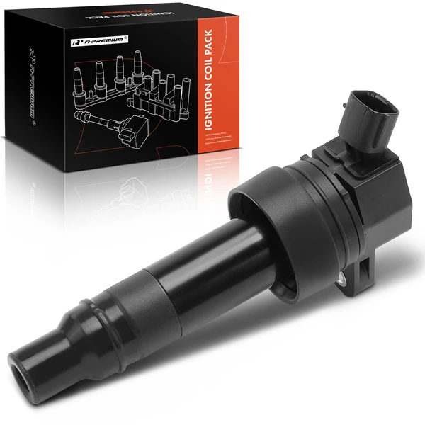 2014-2015 Kia Forte5 One Set-Pc Ignition Coil 2-Blade Terminal Round, Square A-Premium APIC0435