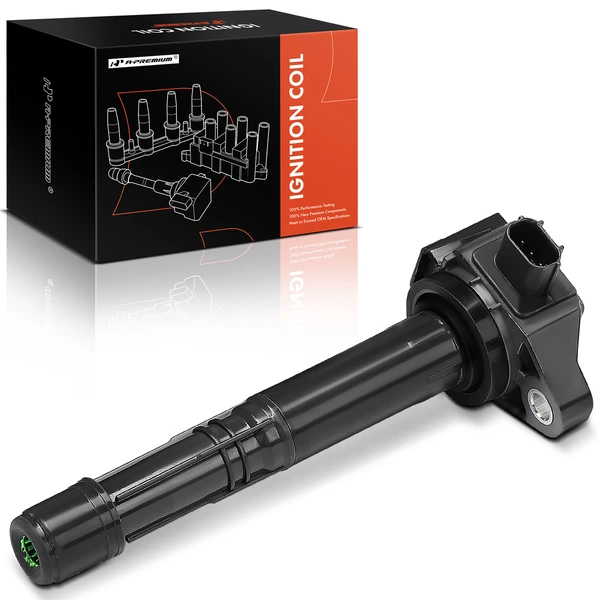 2013-2017 Honda Accord One Set-Pc Ignition Coil 3-Pin Terminal Rectangular A-Premium APIC0164