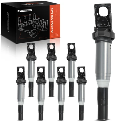 8 pc Ignition Coil for 2015 BMW Alpina B6 xDrive Gran Coupe | 3-Blade Terminal | A-Premium APIC0009