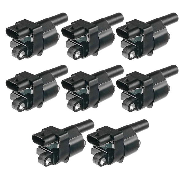 2014-2017 Chevrolet Caprice A Set of 8-Pc Ignition Coil 4-Blade Terminal Oval A-Premium APIC0034