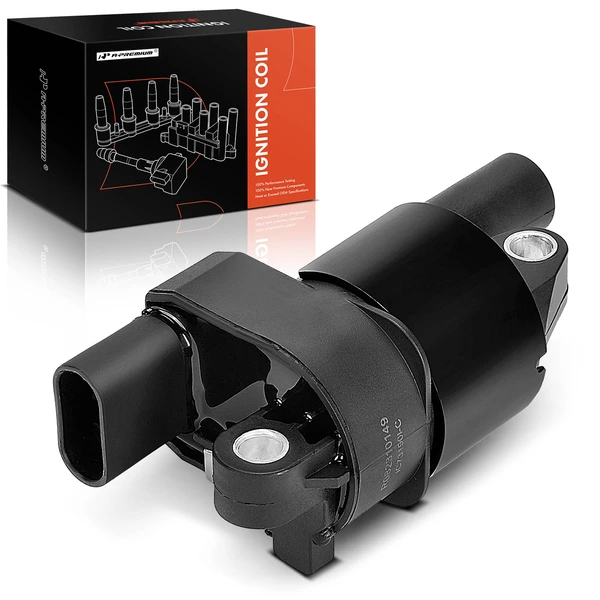 2005-2013 Chevrolet Corvette One Set-Pc Ignition Coil 4-Blade Terminal Oval A-Premium APIC0033