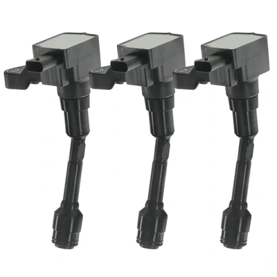 3 Pcs Ignition Coils with 3 Pins