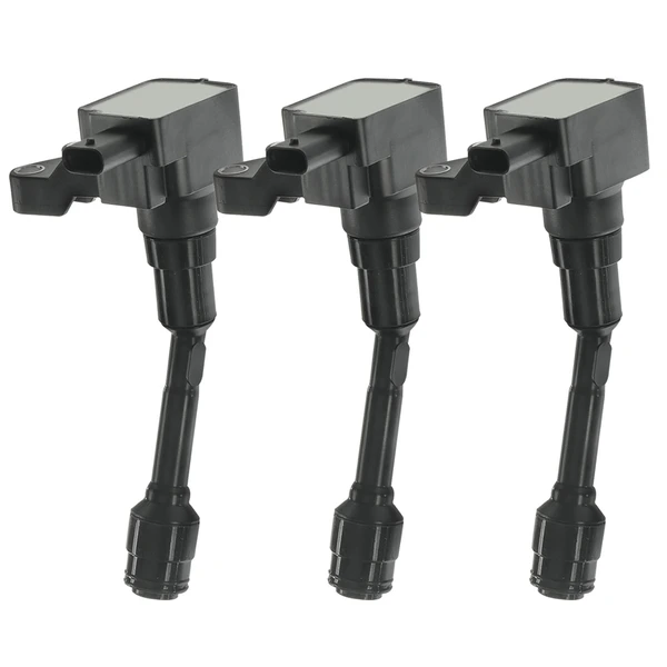 A Set of 3-Pc Ignition Coil 3-Blade Terminal Rectangular A-Premium APIC0310