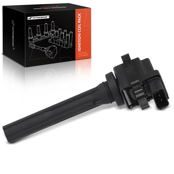 One Set-Pc Ignition Coil 3-Blade Terminal Rectangular, Oval A-Premium IC0171