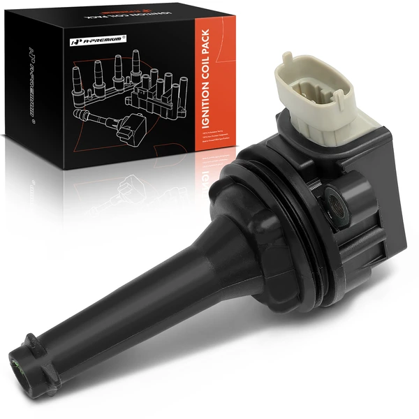 2015-2016 Volvo V60 One Set-Pc Ignition Coil 4-Blade Terminal Rectangular, Oval A-Premium IC0169