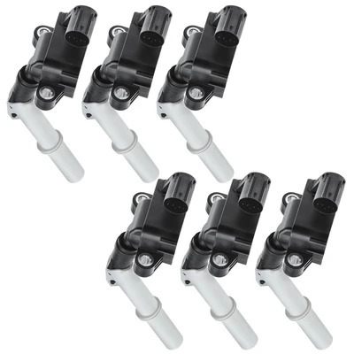 6 Pcs Ignition Coils with 4 Pins