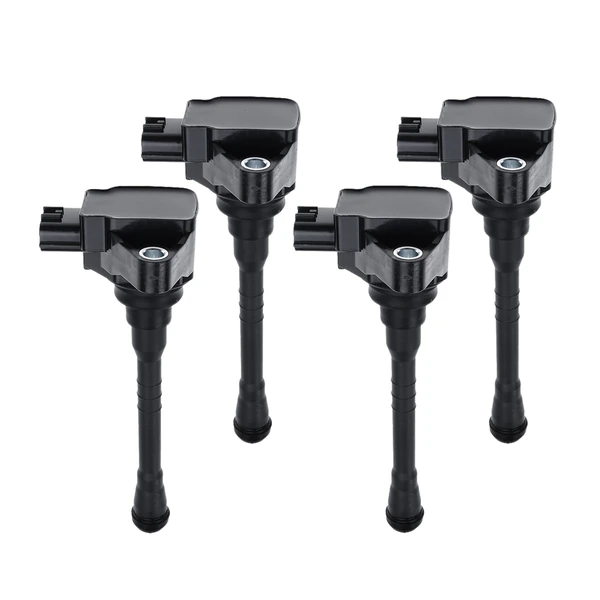 2016-2021 Nissan NV3500 A Set of 4-Pc Ignition Coil 3-Blade Terminal Rectangular A-Premium APIC0354