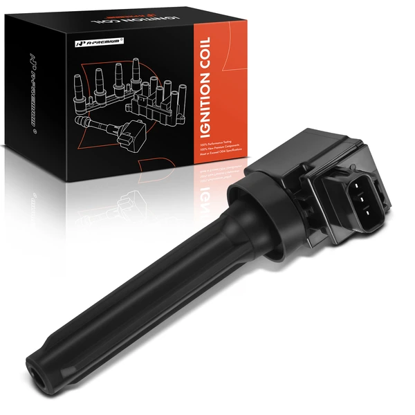 2014-2015 2017-2024 Mitsubishi Mirage One Set-Pc Ignition Coil 3-Blade Terminal Rectangular A-Premium APIC0357