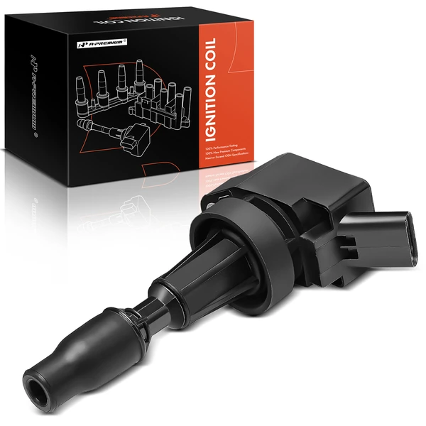 One Set-Pc Ignition Coil 4-Pin Terminal Oval A-Premium APIC0361