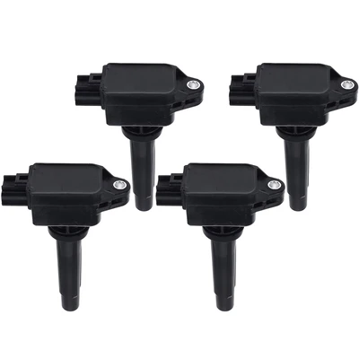 4 Pcs Ignition Coils with 3 Pins